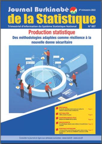 N°007 du Journal Burkinabè de la Statistique