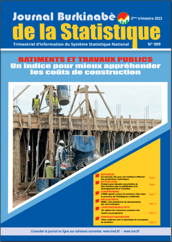N°008 du Journal Burkinabè de la Statistique