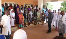 A la tête d’une délégation, le Ministre de l’Economie, des finances et de la prospective, Aboubakar NACANABO a rendu visite à l’Institut national de la statistique et de la démographie