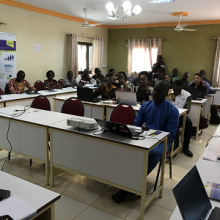 Le Directeur général de l’Institut national de la statistique et de la démographie (INSD), Boureima OUEDRAOGO, a présidé la cérémonie d'ouverture d'une session de formation au profits des hommes de média.