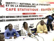 INSD : les résultats de l’ENTE et de l’EHCVM-2 au menu du Café statistique