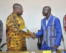 INSD : M. Toubou RIPAMA installé dans ses fonctions de Directeur général